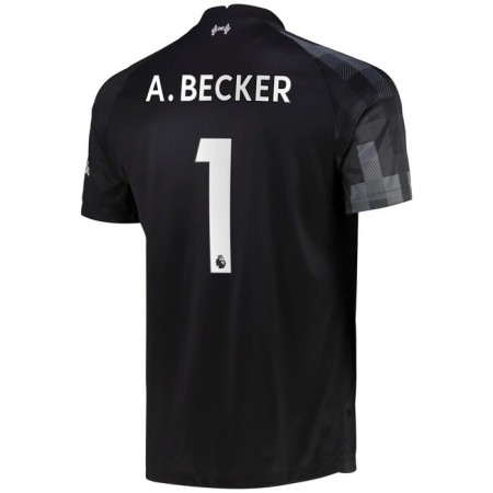 Billiga Fotbollströjor Liverpool A.Becker 1 Målvakt Tredje tröja 2021/22 Kortärmad